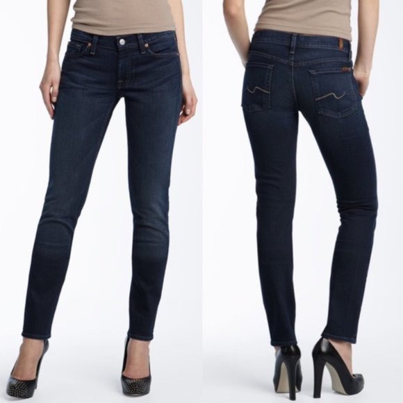 7 For All Mankind Midrise Roxanne Skinny - Picture 11 of 11